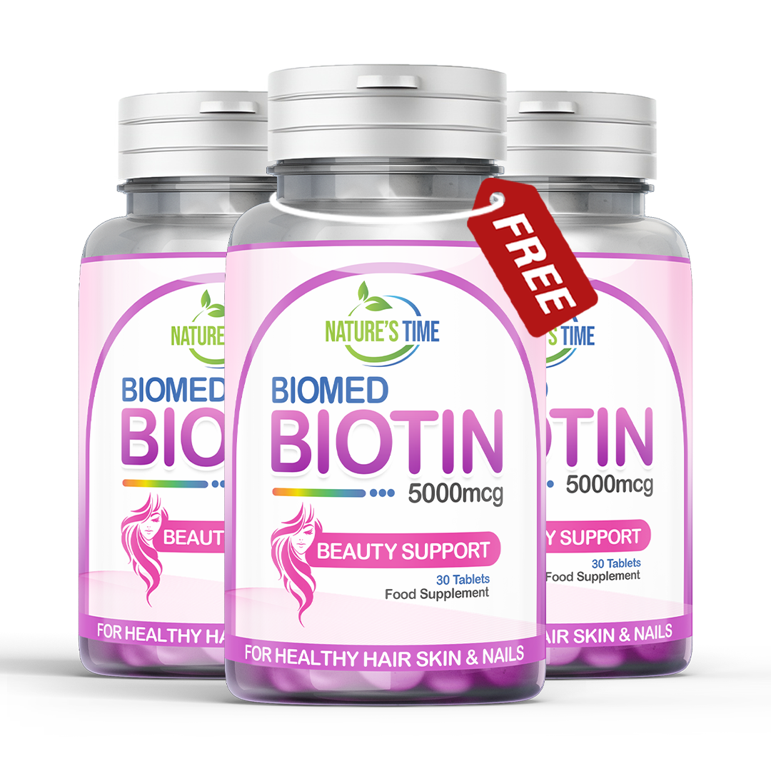 Buy 2 Biomed - Biotin 5000mcg Get 1 Free